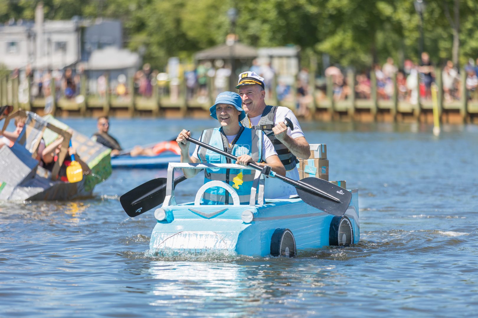 Riverhead Cardboard Boat Race